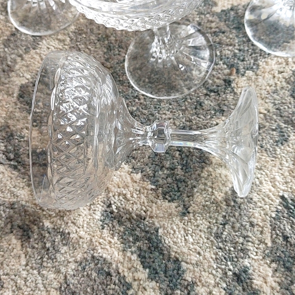 Vintage Crystal Glassware Goblets Stemware Glasses - Picture 11 of 17